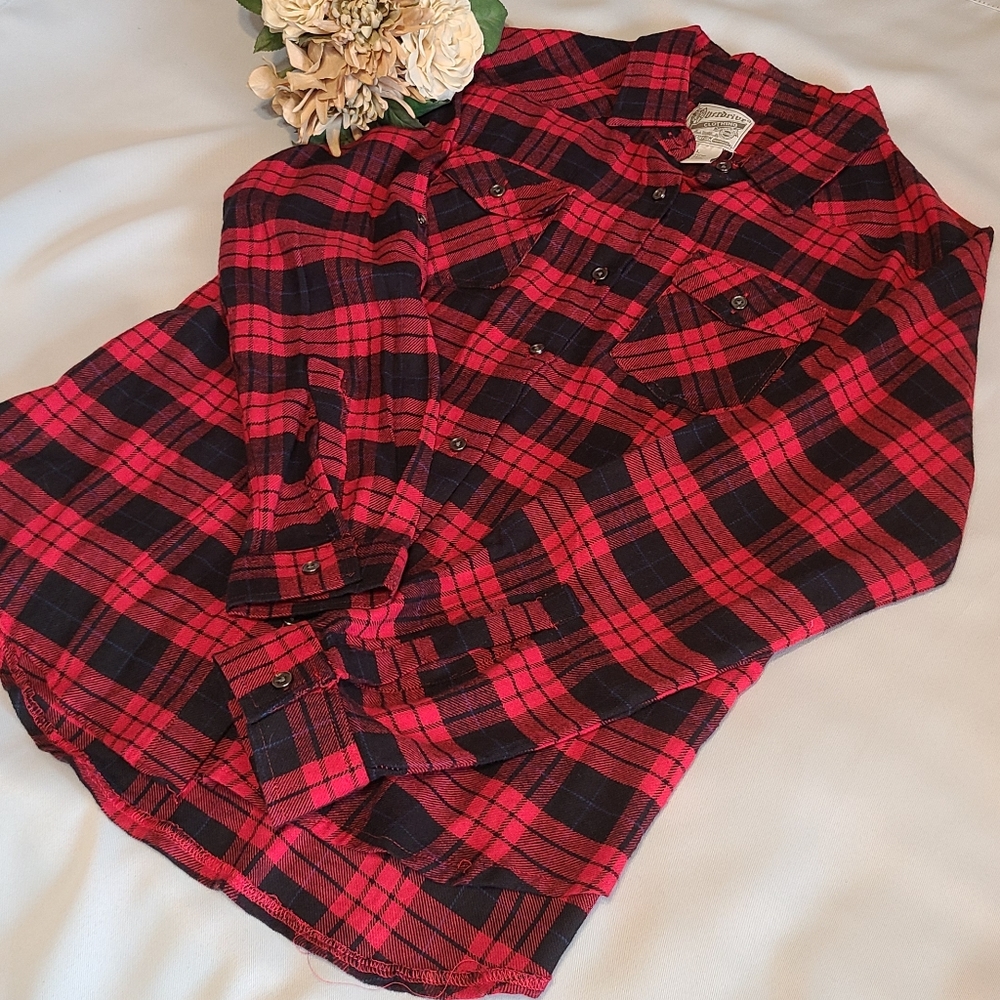 Women's red flannel